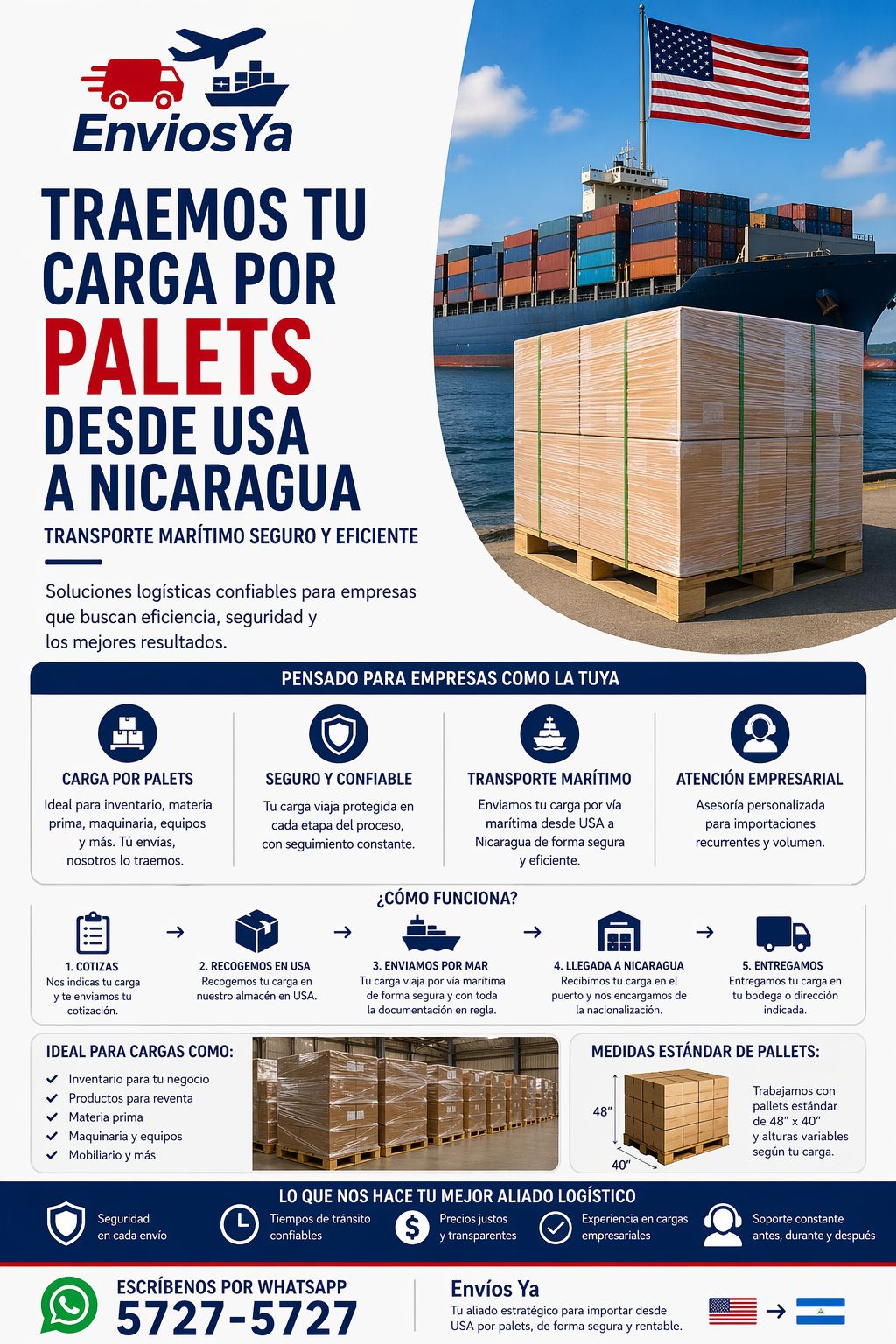 Paquetes para exportación
